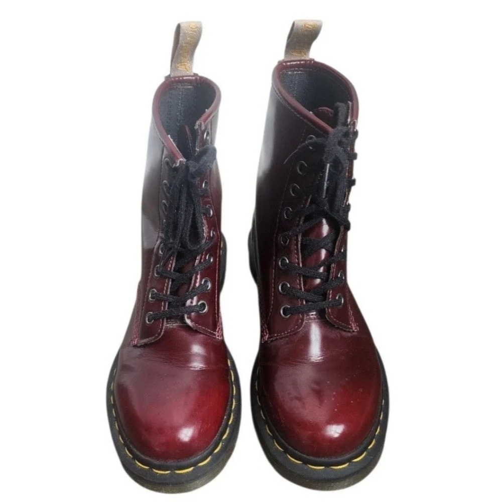 Dr. Martens Burgundy Boots